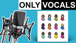 Champagne Poetry - Drake Only Vocals Isolated Acapella