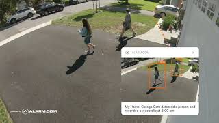 Configure a Tripwire Video Analytics Rule (Mobile App)