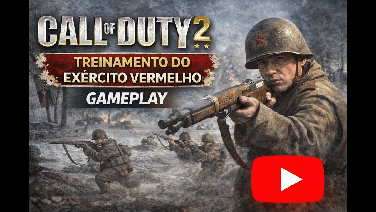 call of duty -2- treinamento do exército vermelho