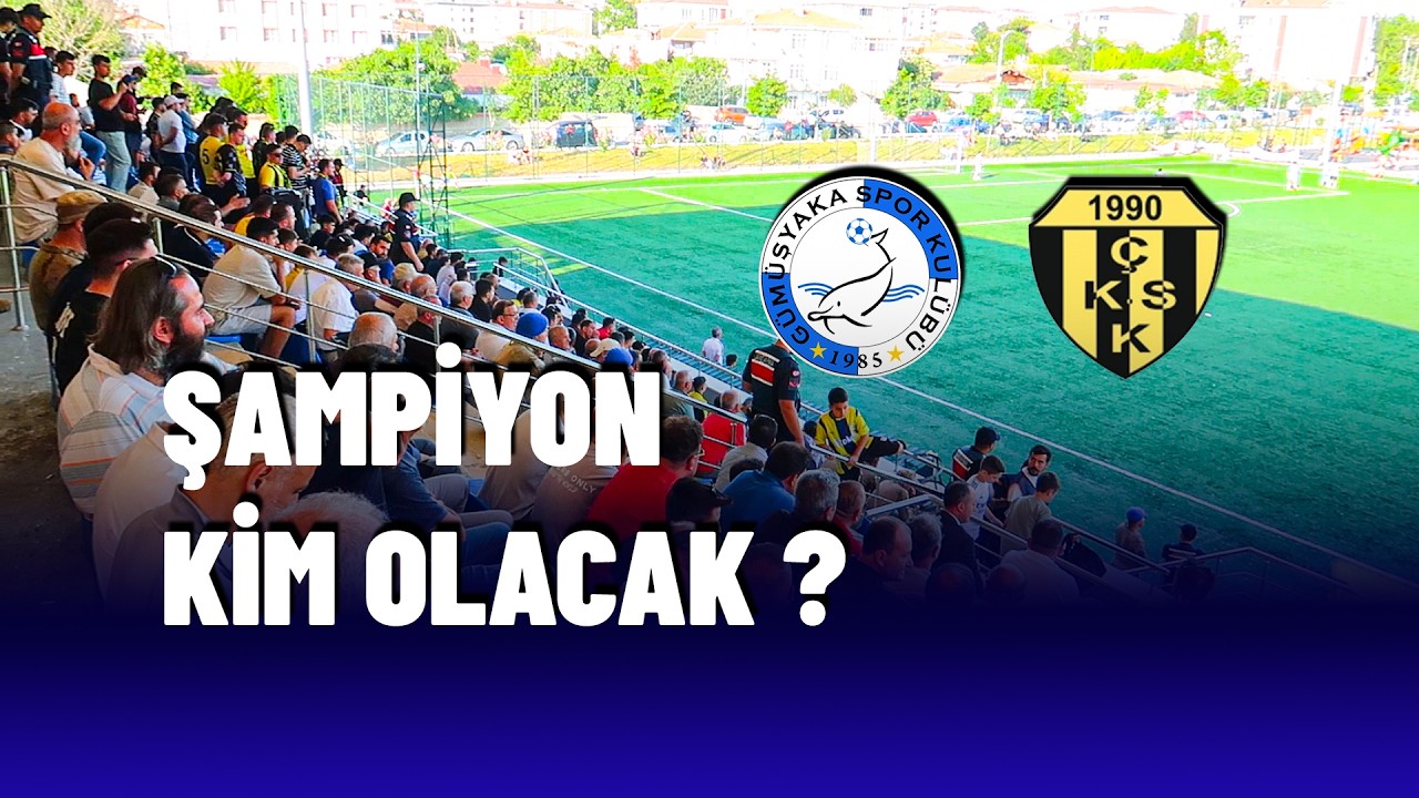 Şampiyon Kim Olacak ? Gümüşyaka - Çantaköy Maç Özeti #football