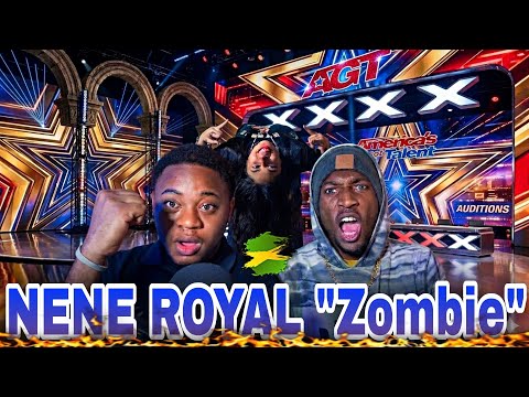 Showing My Cousin "NENE ROYAL" On AGT 2026 | He Was Not Expecting That "Zombie" 😲 | REACTION 🇯🇲