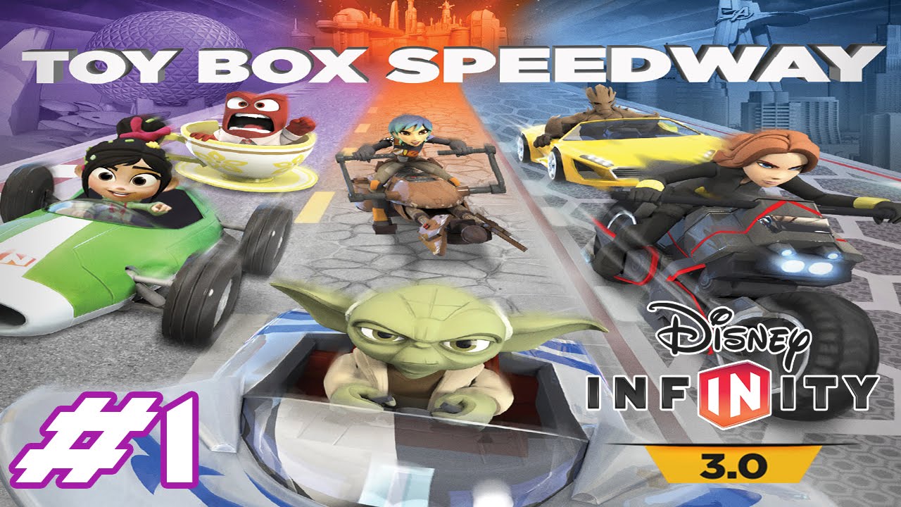 Disney Infinity 3.0 FR Toy Box Speedway #1