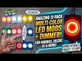 सिर्फ ₹149 में 12-Pack Multi-Color LED Lights! 😮DIYDJ Light Setup 