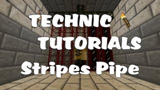 Famous Technic Tutorials #78. Stripes Transport Pipe Wealth