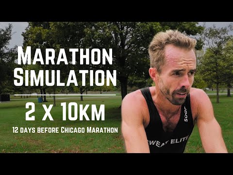 2 X 10km Workout - Chicago Marathon Build-up