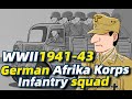 1941-43  German Afrika Korps Infantry Squad