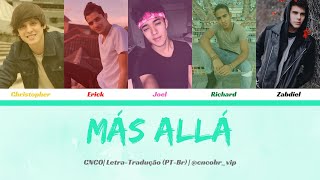 CNCO - Más Allá (Letra/Tradução)