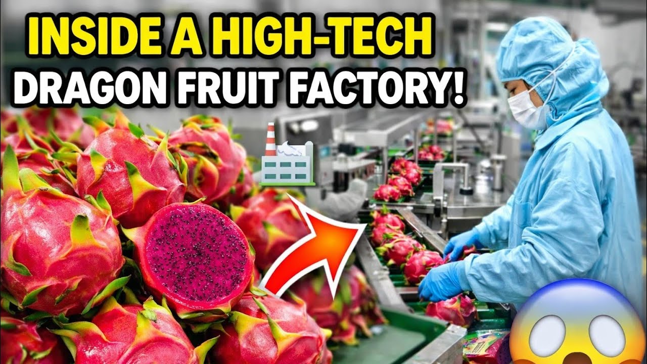 Inside a High-Tech Dragon Fruit Factory 