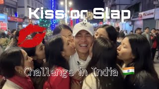 Kiss Or Slap Challenge In India