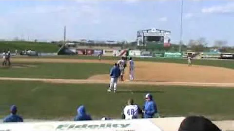 Fioravanti takes out the 2nd baseman
