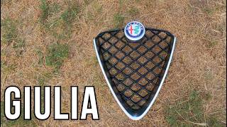 How to Remove V Front Grille - Alfa Romeo Giulia QV | POV Simple Guide