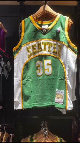 Kevin Durant #35 Mitchell & Ness Seattle Supersonics 2007-08