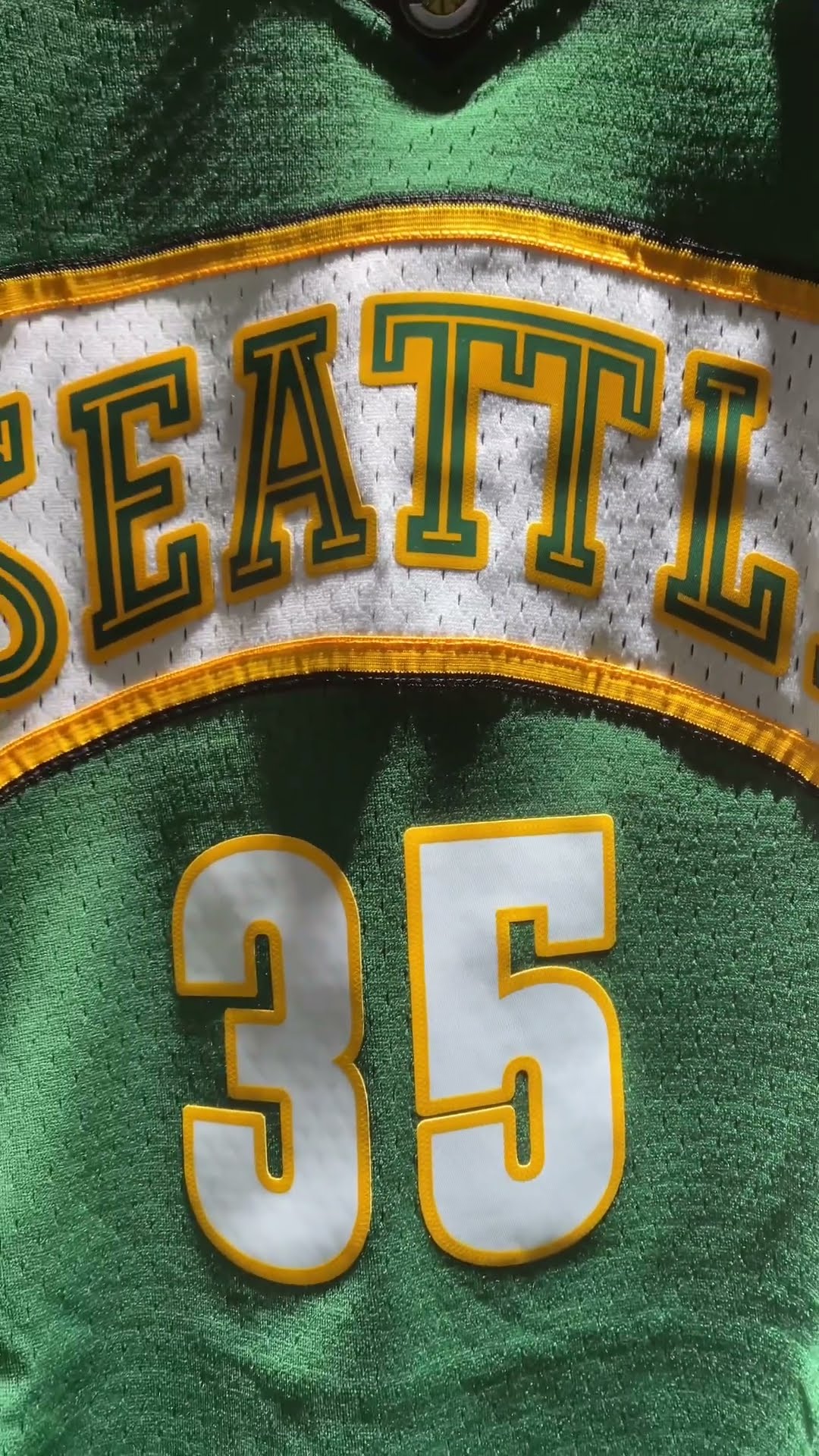 Kevin Durant #35 Mitchell & Ness Seattle Supersonics 2007-08