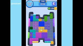 Color Block Jam Level 243 | Walkthrough Solution