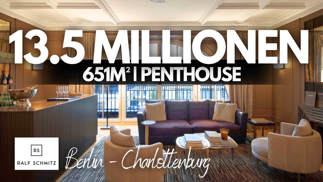 651 m² Penthouse – So lebt man über Berlin, wenn Geld keine Rolle spielt 💸 | ROOMTOUR | Ralf Schmitz