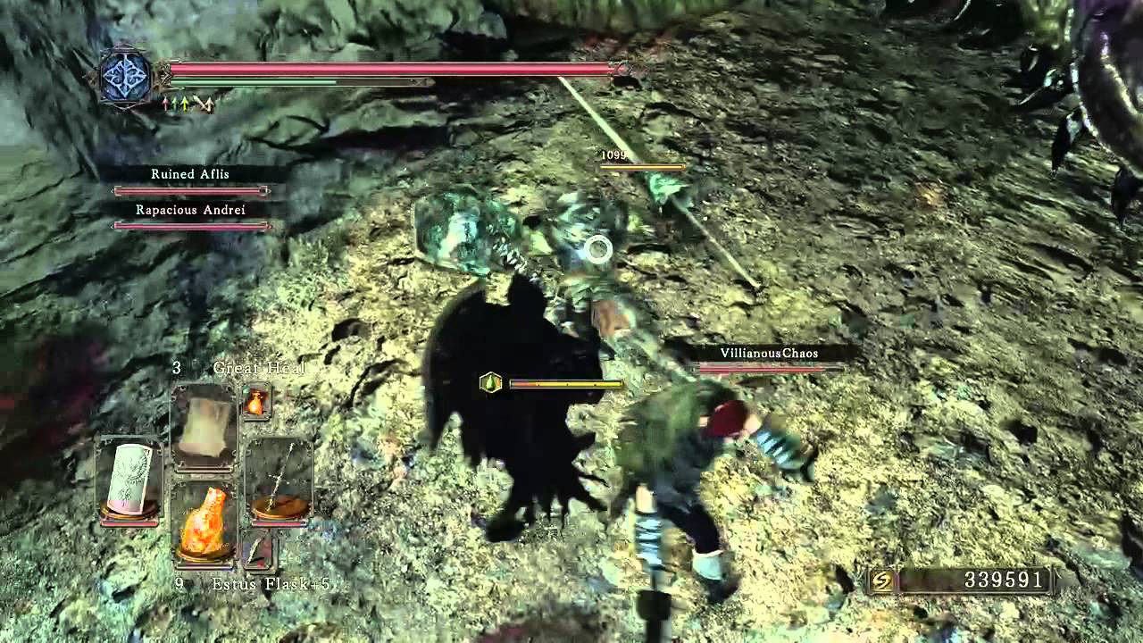 DARK SOULS II: TAM PULLS OFF WEIRD BACKSTAB