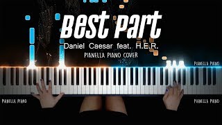 Daniel Caesar - Best Part (Feat. H.E.R.) PIANO COVER by Pianella Piano