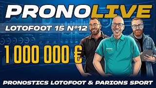 🔴 PronoLive : LotoFoot 1 000 000 € avec Lyon/Nice,  Inter/Juventus & Naples/AS Rome - LF15 n°12 screenshot 2