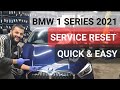 How to  service reset  new bmw 1 series  best car of 2021