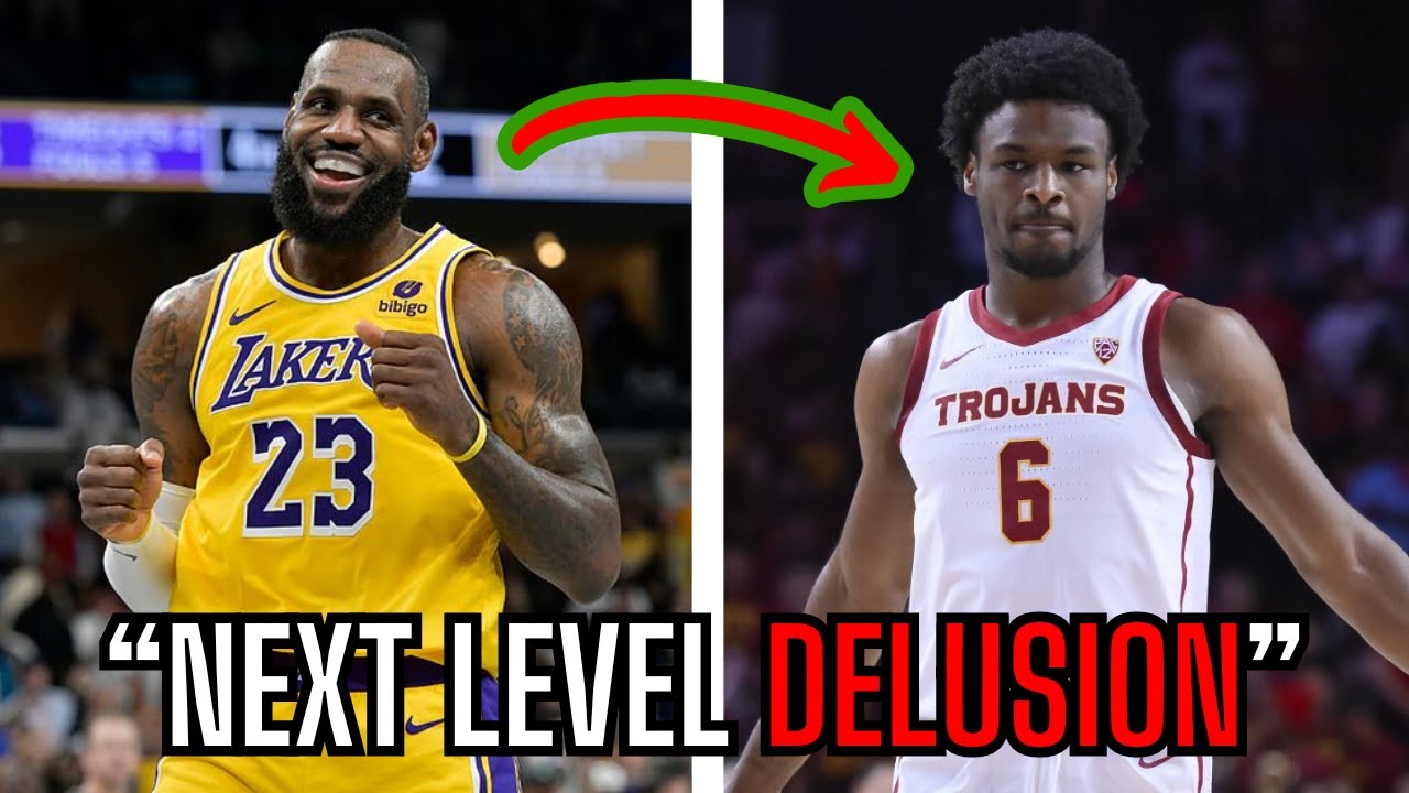 LeBron James Needs A REALITY CHECK On Bronny James Draft Stock