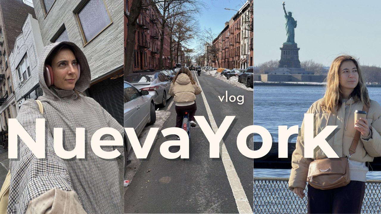 3 días PRODUCTIVOS🧃de mi vida en Nueva York🌨️semana non stopp🌷