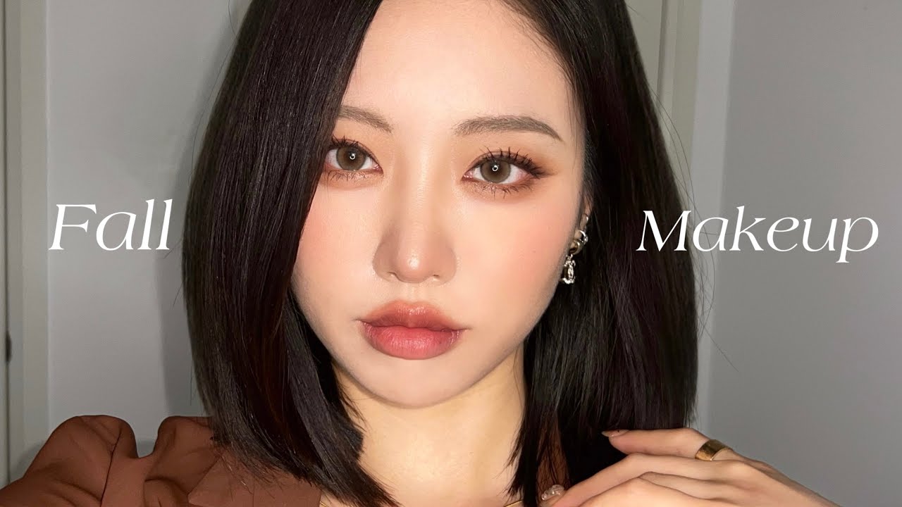 Мягкий повседневный осенний макияж🤎 дорогой и матовый, теплый тон✨