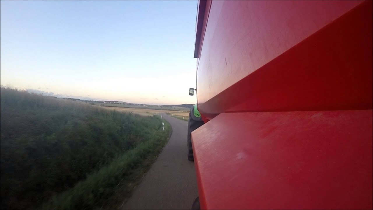 Weizen-Transport 2015 ||Deutz-Fahr Power||