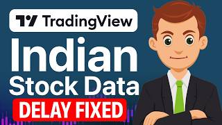 TradingView Indian Stock Data 15 Min Delay (FIXED) | Get Real Time NSE Data Again