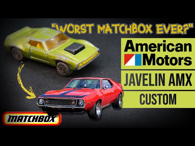 Is THIS the WORST Matchbox model ever made? AMC Javelin AMX custom