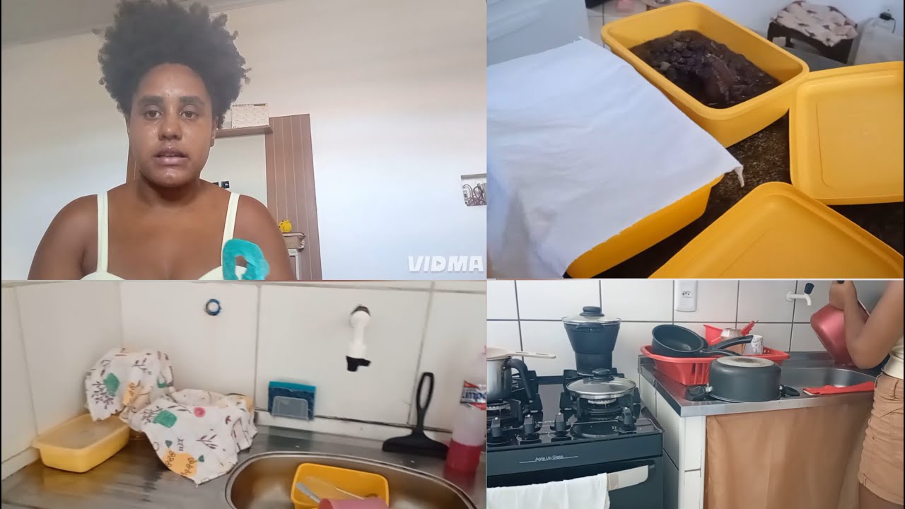 TIVE QUE FAZER COMIDA NA CASA DE MAINHA