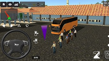 euro coach bus simulator 💥😱|| new coach bus simulator part-23 Android gameplay