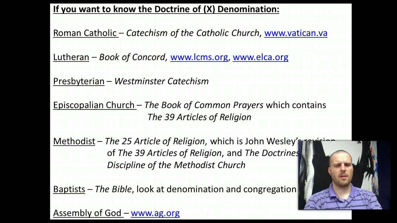 screencast-o-matic.com alternative Christian Denominations - Wrap-up!