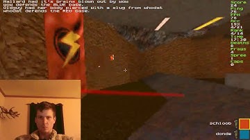 Cacophony Remix Long Held Flag Capture Quake 2 CTF RailwarZ