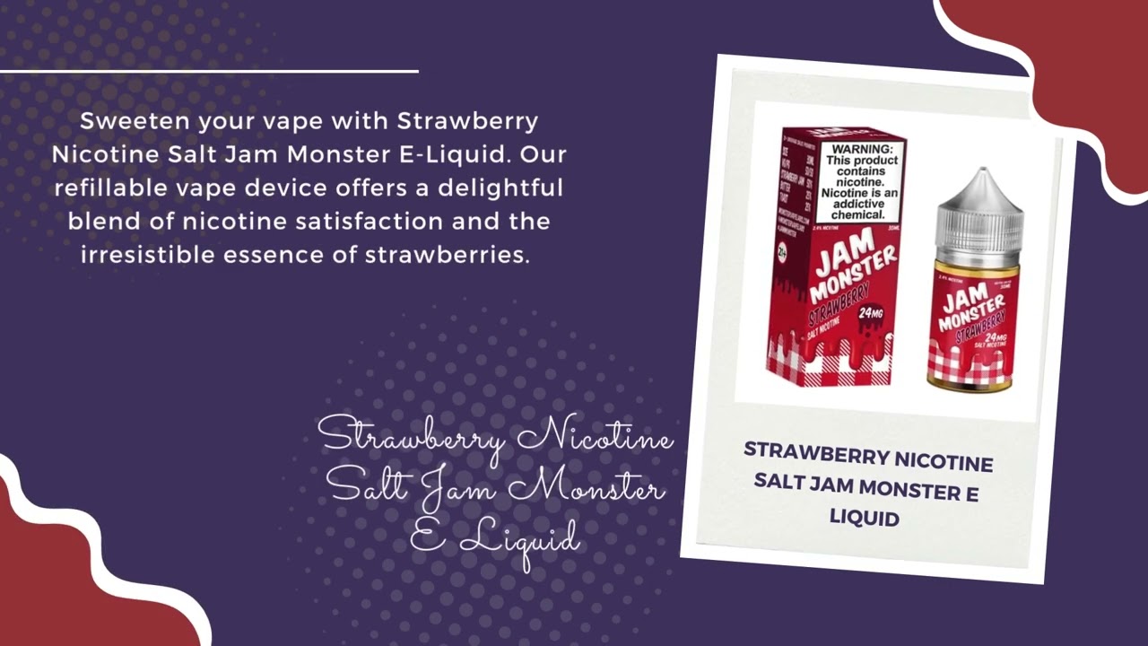 Top 5 Favorite Jam Monster Nicotine Salt E-Liquids | Best Vape Flavors