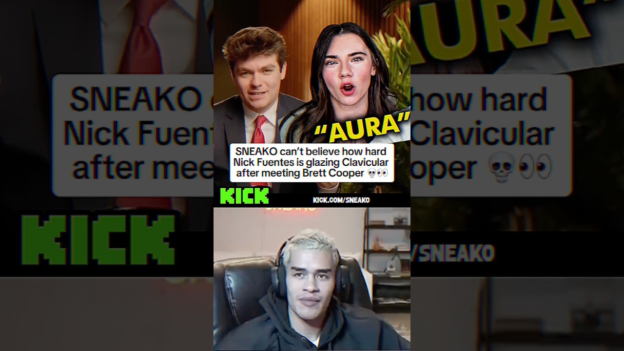 SNEAKO Reacts to Nick Fuentes Glazing Brett X Clav 💀😭