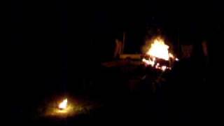Bonfire explosion