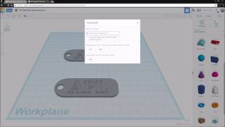 Tinkercad Tutorial 7 - Exporting Objects