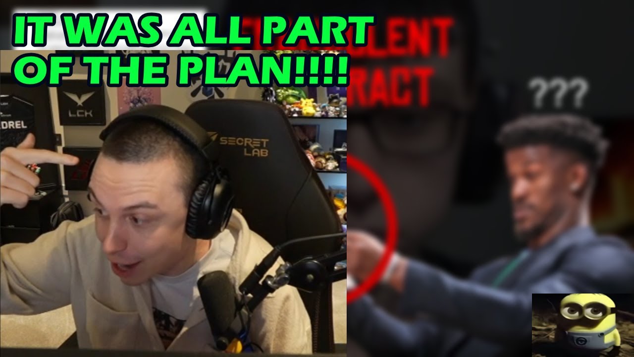 Caedrel reacts to his exposé on his contract