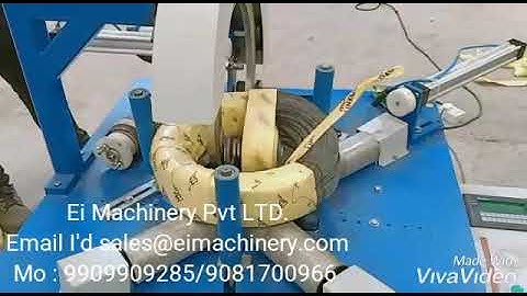 binding wire coil wrapping machine