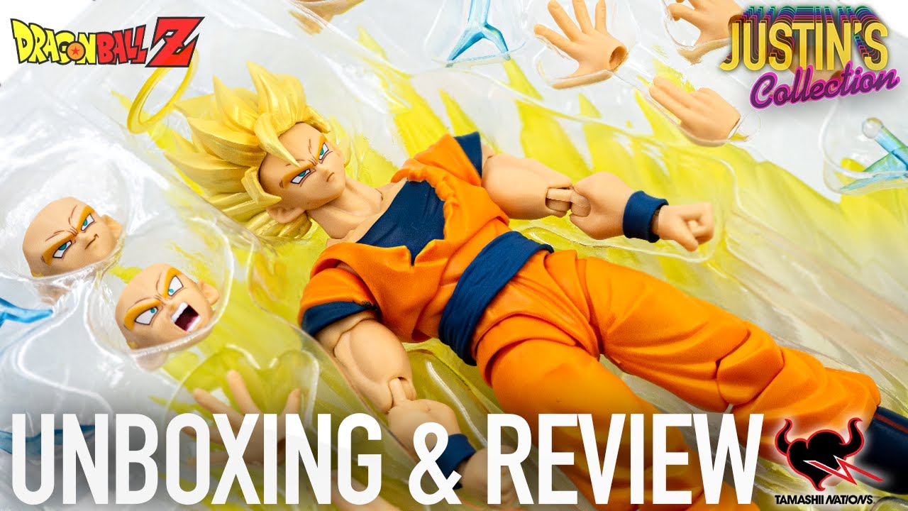 Goku Super Saiyan 2 Dragon Ball Z SDCC Exclusive S.H.Figuarts Unboxing &  Review 