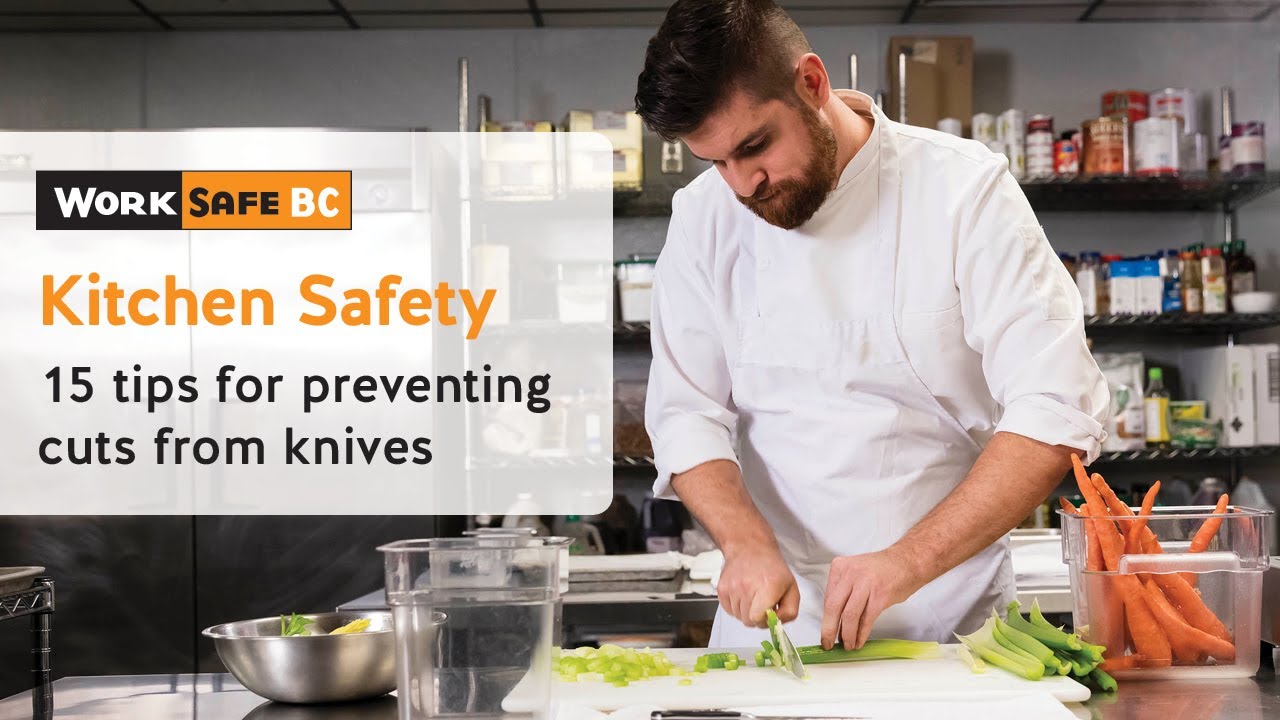 12 Kitchen Knife Safety Tips