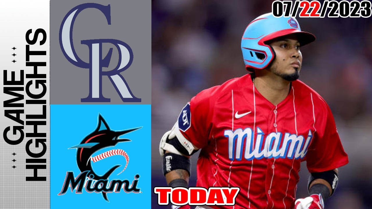 Miami Marlins vs Colorado Rockies HIGHLIGHTS, MLB To Day July 22, 2023