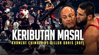 Keributan Masal Terjadi .Khamzat Chimaev Vs Dilon Danis Adu Jotos Kedua Tim Pecah