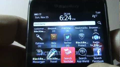 Blackberry Tips - Instantly search through contacts, apps, music and much more