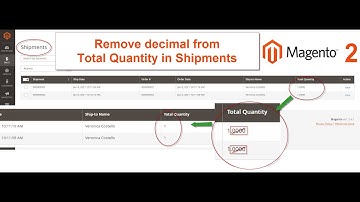 Magento 2.4.1 Remove decimal Total Quantity in Shipments