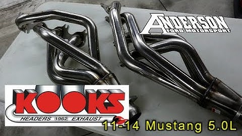 Kooks Headers Install & Dyno Pull 2013 Mustang GT