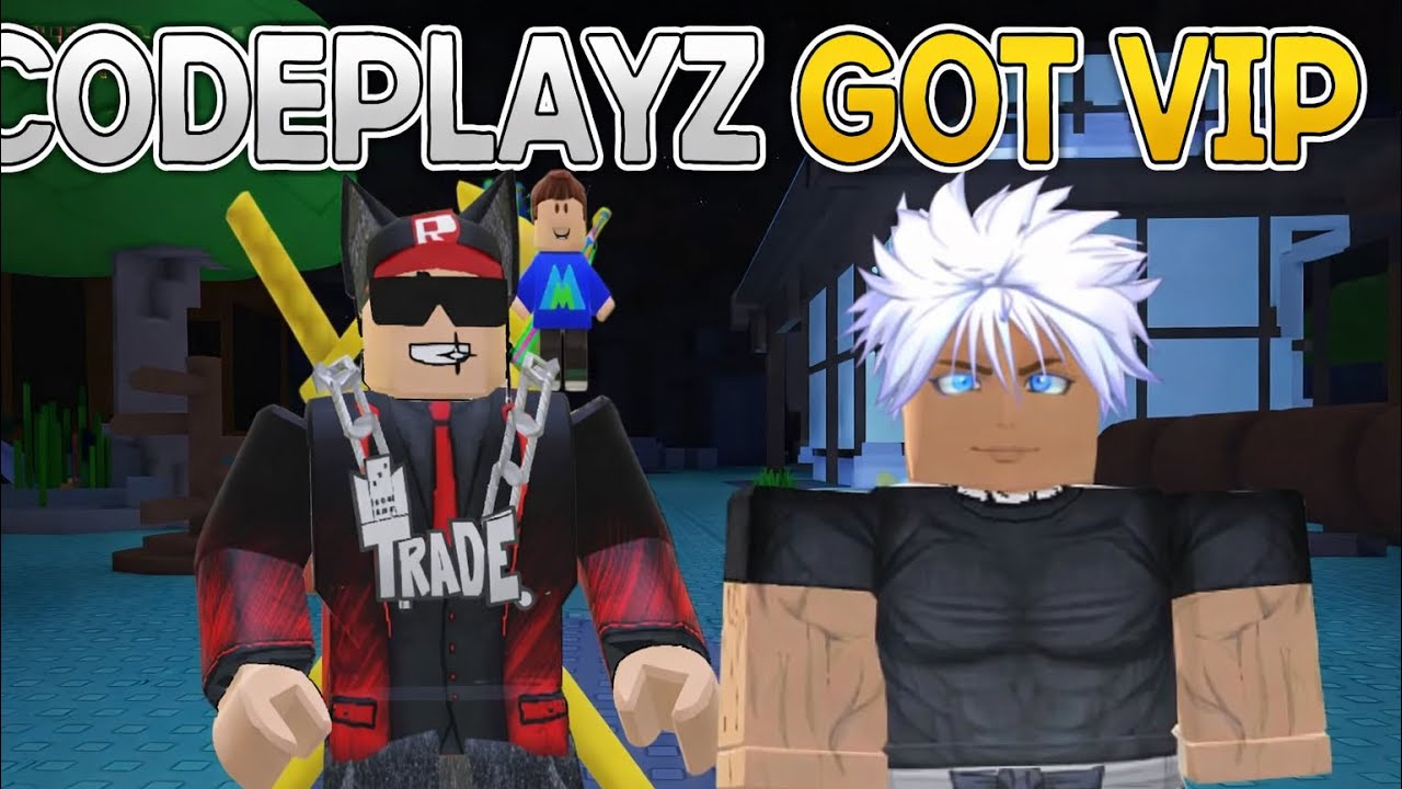 Codeplayz got VIP in ￼ forsaken Roblox ￼