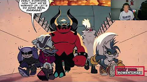 Reaction IDW Sonic Issue Bad Guys Comic Dub 1-2 Starline Is back?