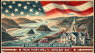 Scenic Oregon Coast Adventure From Thor s Well to Depoe Bay in 4K