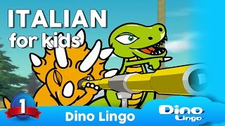 Learn Italian for kids; Animals - Dinolingo